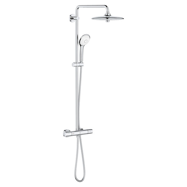 GROHE Euphoria 260 CoolTouch Thermostatic Shower System & Reviews Wayfair